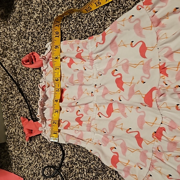 Famimgo dress. Little girl size 3t. The children's place. Pink and white. - Picture 7 of 8